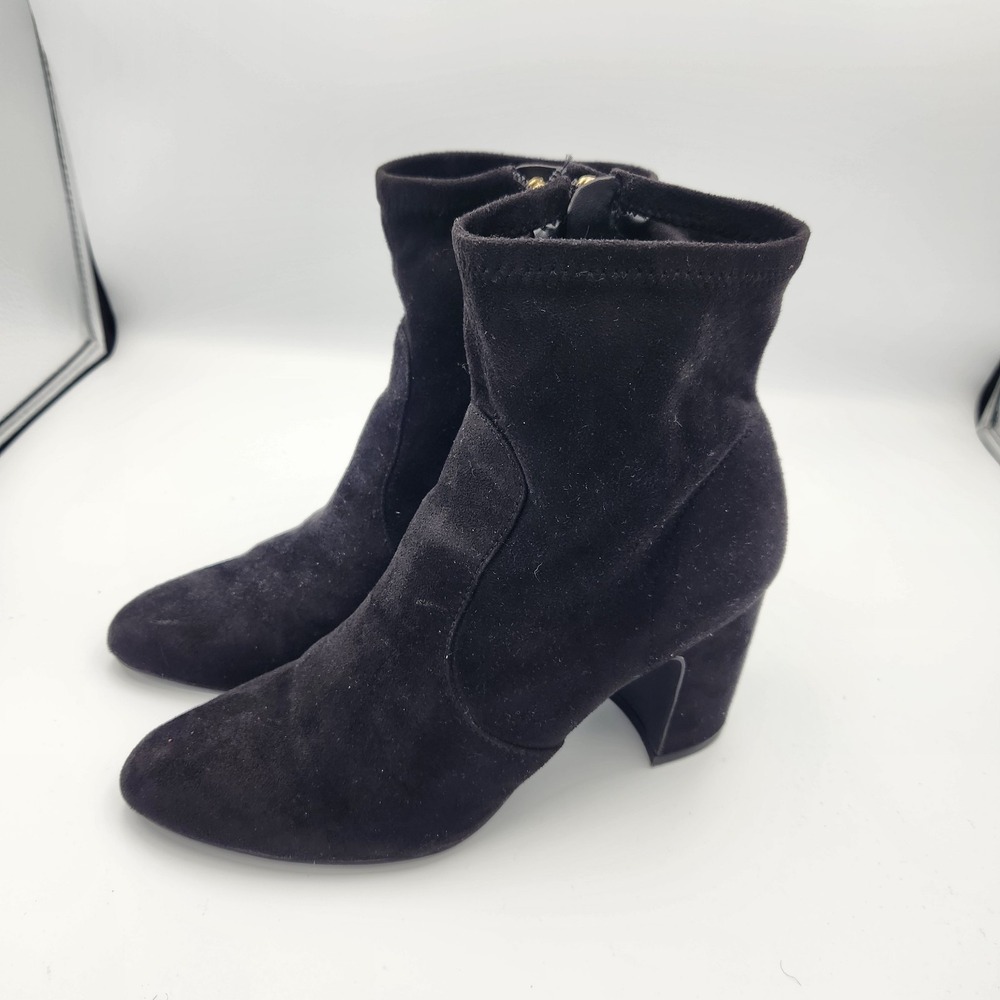 Unisa Unlolra 2 Boots Womens 6 M Ankle Booties Heels Black  Side‎ Zipper